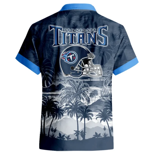 Tennessee Titans Hawaiian Shirt 2026 Premium Crinkle Textured Personalize Name