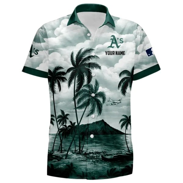 Athletics Hawaiian Shirt 2026 Limited Premium Crinkle Textured