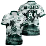 Athletics Hawaiian Shirt 2026 Limited Premium Crinkle Textured