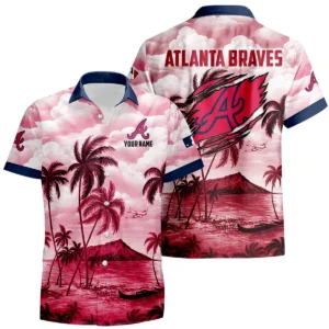 Atlanta Braves Hawaiian Shirt 2026 Limited Premium Crinkle Textured