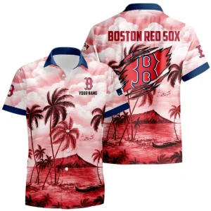 Boston Red Sox Hawaiian Shirt 2026 Limited Premium Crinkle Textured