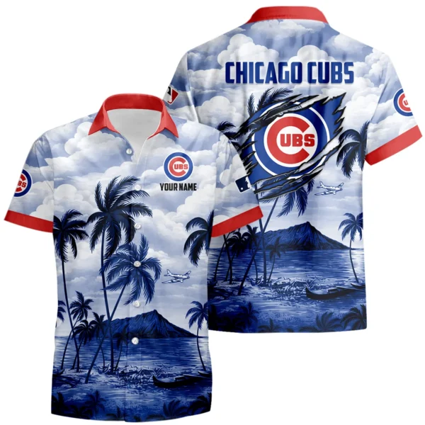 Chicago Cubs Hawaiian Shirt 2026 Limited Premium Crinkle Textured