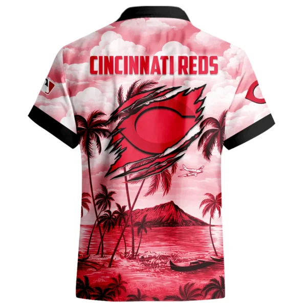 Cincinnati Reds Hawaiian Shirt 2026 Limited Premium Crinkle Textured