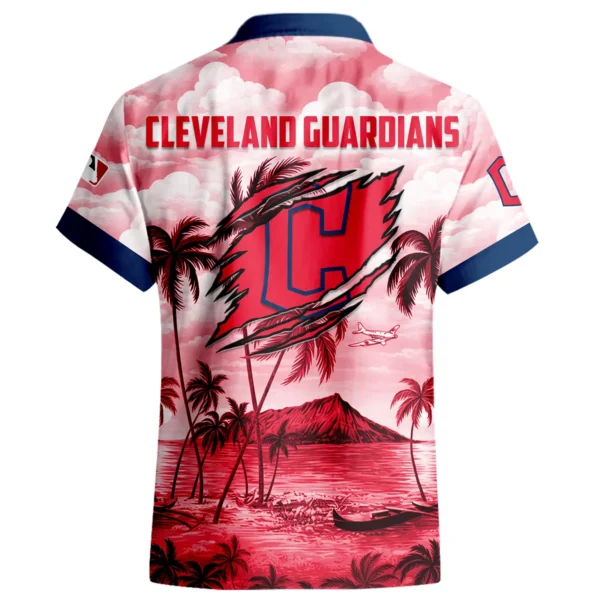 Cleveland Guardians Hawaiian Shirt 2026 Limited Premium Crinkle Textured