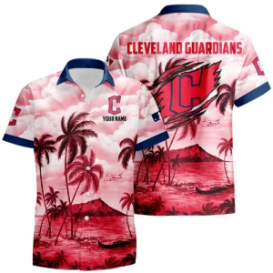 Cleveland Guardians Hawaiian Shirt 2026 Limited Premium Crinkle Textured