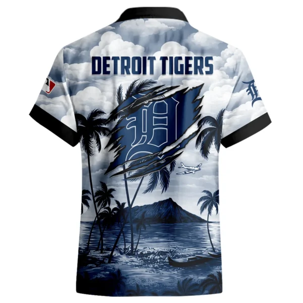 Detroit Tigers Hawaiian Shirt 2026 Limited Premium Crinkle Textured