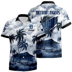 Detroit Tigers Hawaiian Shirt 2026 Limited Premium Crinkle Textured