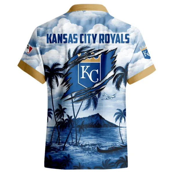 Kansas City Royals Hawaiian Shirt 2026 Limited Premium Crinkle Textured