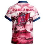 Los Angeles Angels Hawaiian Shirt 2026 Limited Premium Crinkle Textured