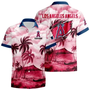 Los Angeles Angels Hawaiian Shirt 2026 Limited Premium Crinkle Textured