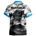 Miami Marlins Hawaiian Shirt 2026 Limited Premium Crinkle Textured
