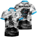 Miami Marlins Hawaiian Shirt 2026 Limited Premium Crinkle Textured