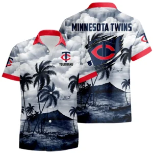 Minnesota Twins Hawaiian Shirt 2026 Limited Premium Crinkle Textured
