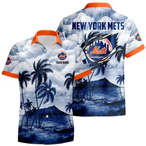 New York Mets Hawaiian Shirt 2026 Limited Premium Crinkle Textured