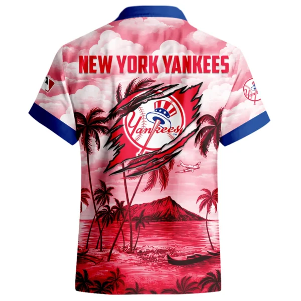 New York Yankees Hawaiian Shirt 2026 Limited Premium Crinkle Textured