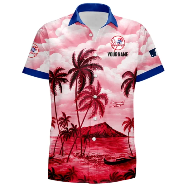 New York Yankees Hawaiian Shirt 2026 Limited Premium Crinkle Textured