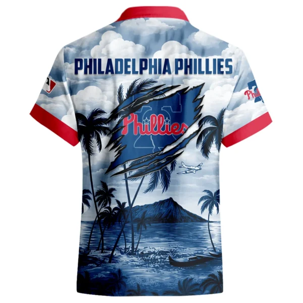 Philadelphia Phillies Hawaiian Shirt 2026 Limited Premium Crinkle Textured