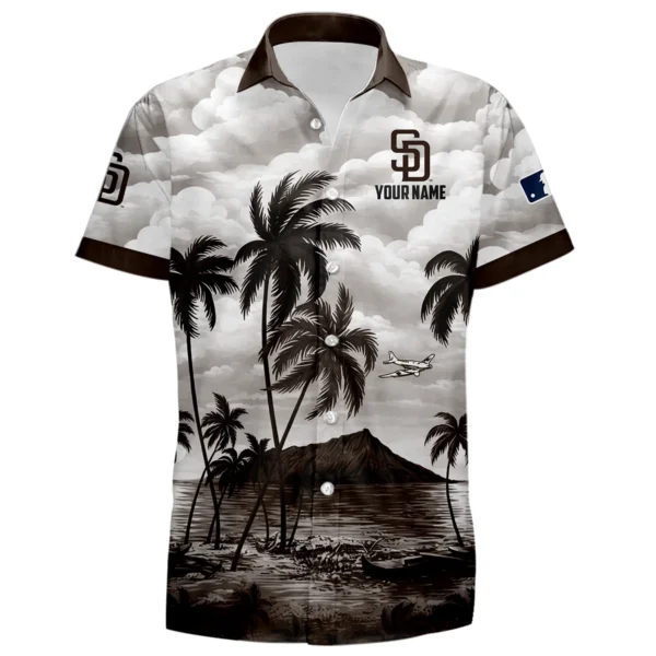 San Diego Padres Hawaiian Shirt 2026 Limited Premium Crinkle Textured