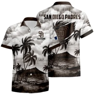 San Diego Padres Hawaiian Shirt 2026 Limited Premium Crinkle Textured