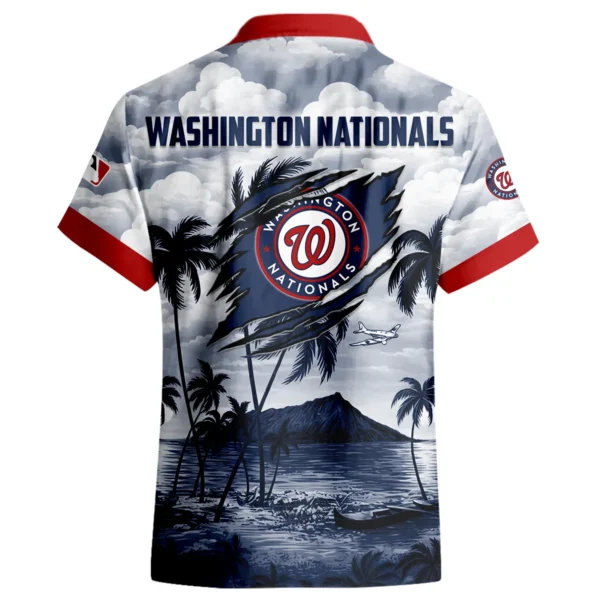 Washington Nationals Hawaiian Shirt 2026 Limited Premium Crinkle Textured