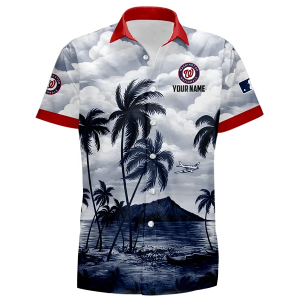 Washington Nationals Hawaiian Shirt 2026 Limited Premium Crinkle Textured