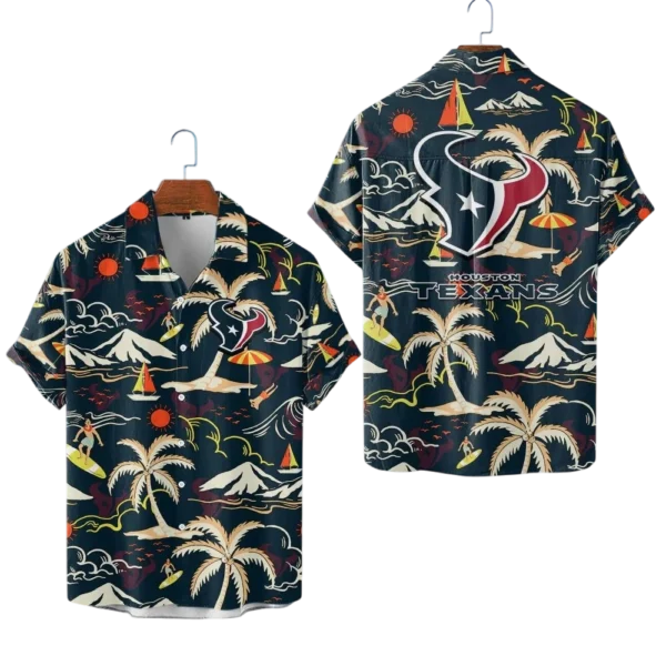 Houston Texans Hawaiian Shirt 2026 Limited Edition Premium Crinkle Textured