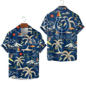 Indianapolis Colts Hawaiian Shirt 2026 Limited Edition Premium Crinkle Textured