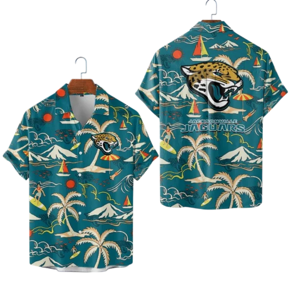 Jacksonville Jaguars Hawaiian Shirt 2026 Limited Edition Premium Crinkle Textured