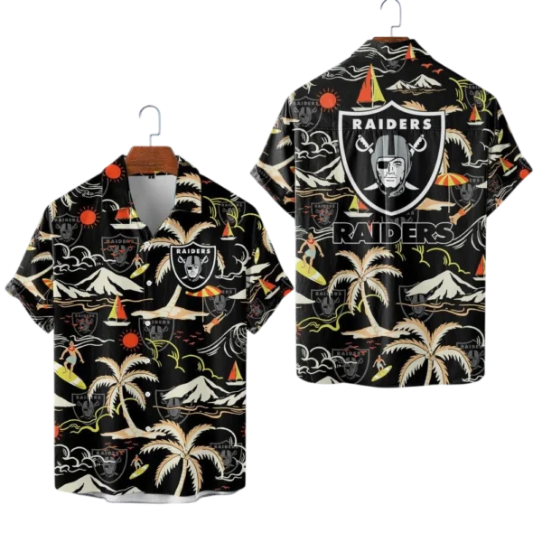 Las Vegas Raiders Hawaiian Shirt 2026 Limited Edition Premium Crinkle Textured