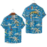 Los Angeles Chargers Hawaiian Shirt 2026 Limited Edition Premium Crinkle Textured