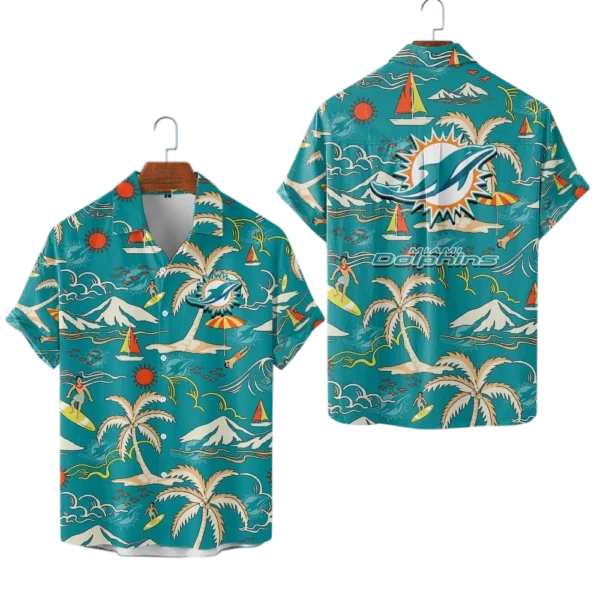 Miami Dolphins Hawaiian Shirt 2026 Limited Edition Premium Crinkle Textured