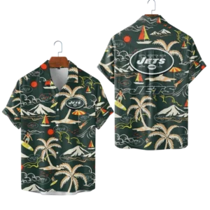 New York Jets Hawaiian Shirt 2026 Limited Edition Premium Crinkle Textured