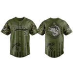 New York Yankees Baseball Jersey x Bass Fishing Limited Edition Premium Short Sleeve