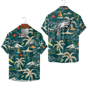 Philadelphia Eagles Hawaiian Shirt 2026 Limited Edition Premium Crinkle Textured