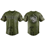 San Diego Padres Baseball Jersey x Bass Fishing Limited Edition Premium Short Sleeve