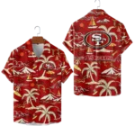 San Francisco 49ers Hawaiian Shirt 2026 Limited Edition Premium Crinkle Textured
