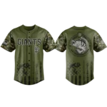 San Francisco Giants Baseball Jersey x Bass Fishing Limited Edition Premium Short Sleeve