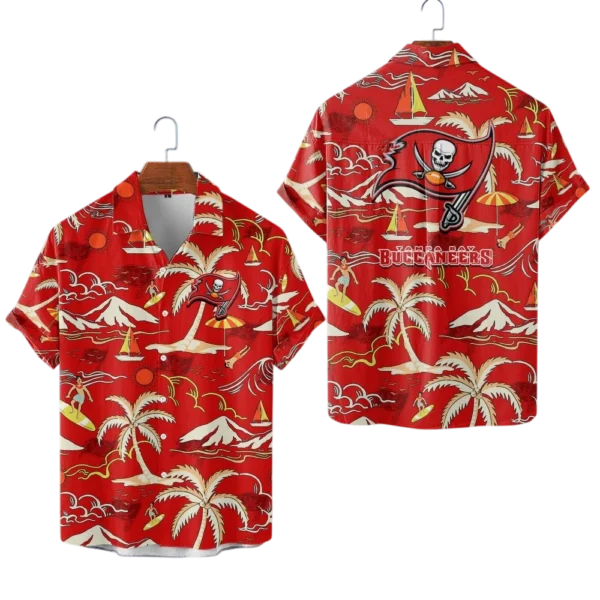 Tampa Bay Buccaneers Hawaiian Shirt 2026 Limited Edition Premium Crinkle Textured
