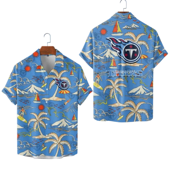 Tennessee Titans Hawaiian Shirt 2026 Limited Edition Premium Crinkle Textured