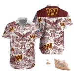 Washington Commanders Hawaiian Shirt 2026 Limited Edition