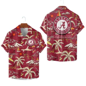 Alabama Crimson Tide Hawaiian Shirt New 2026 Limited Premium Crinkle Textured