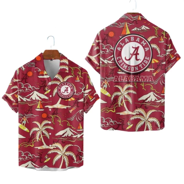 Alabama Crimson Tide Hawaiian Shirt New 2026 Limited Premium Crinkle Textured