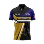 Baltimore Ravens Polo Shirt 2026 Limited Personalize Name