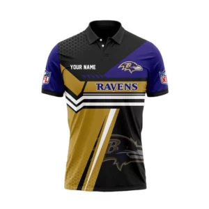 Baltimore Ravens Polo Shirt 2026 Limited Personalize Name