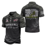 Buffalo Bills x Military Appreciation Polo Shirt 2026 Limited