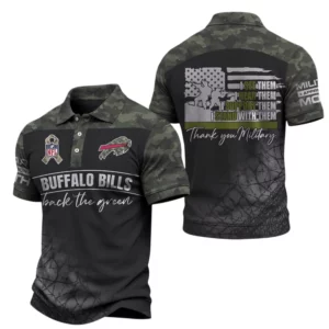 Buffalo Bills x Military Appreciation Polo Shirt 2026 Limited