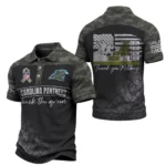 Carolina Panthers x Military Appreciation Polo Shirt 2026 Limited