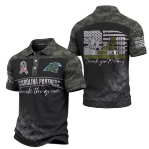 Carolina Panthers x Military Appreciation Polo Shirt 2026 Limited
