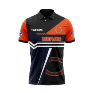 Chicago Bears Polo Shirt 2026 Limited Personalize Name