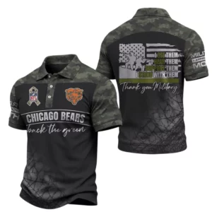 Chicago Bears x Military Appreciation Polo Shirt 2026 Limited